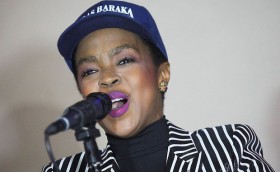 Lauryn Hill sings happy birthday to Ras Baraka